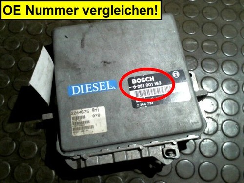 Einspritzsteuergerät bmw e34 - einspritzsteuergerät,