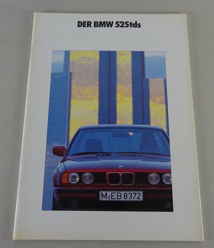 Prospekt broschüre bmw 5er - prospekt, /