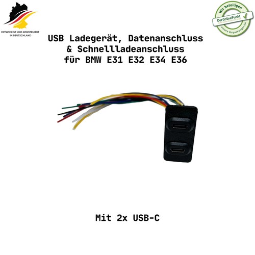 Bmw e31 e32 e34 e36 - bmw, usb-c