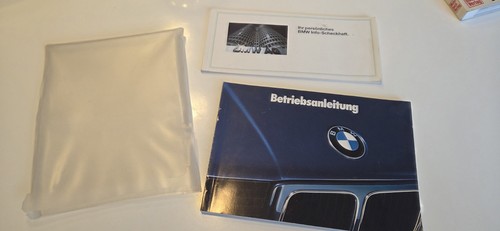 Bmw e34 betriebsanleitung - bmw,