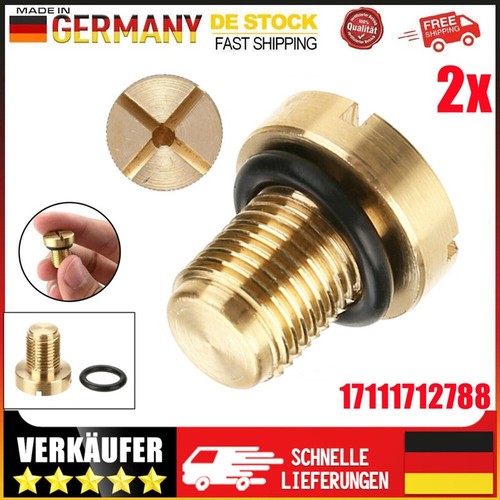 Entlüftungsventil schraube - 2x,